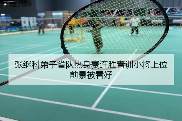 张继科弟子省队热身赛连胜青训小将上位前景被看好